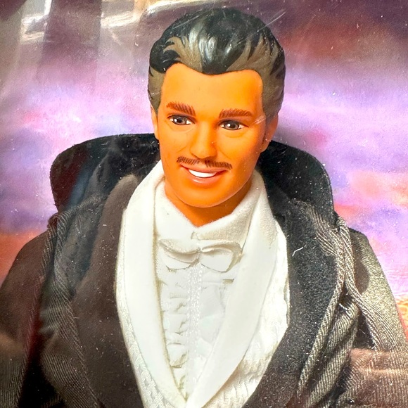 1994 KEN AS RHETT BUTLER DOLL- HOLLYWOOD LEGENDS GWTW NRFB - Picture 1 of 6